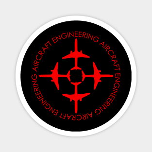 aircraft engineering airplane engineer Magnet